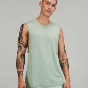 Lululemon Men's Metal Vent Tech Sleeveless Shirt Tank 2.0 Green - Size Small